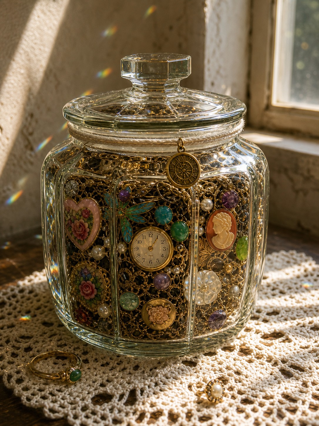 mystery jewelry jar