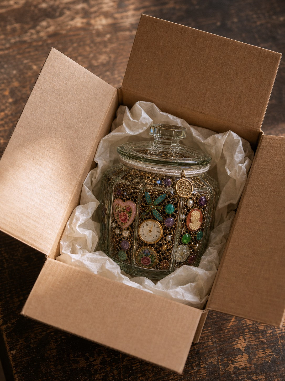 mystery jewelry jar